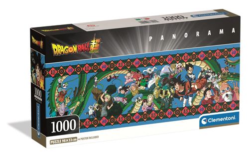 Puzzle Compact 1000 pièces Clementoni Panorama Dragon Ball Super