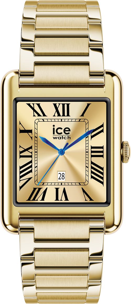 Montre connectée Ice-Watch Ice Smart TK 2.0 35 mm Bluetooth Or avec bracelet acier inoxydable Or métal