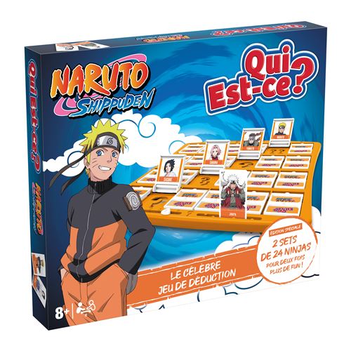 Jeu d'ambiance Winning Moves Qui est-ce ? Naruto Shippuden