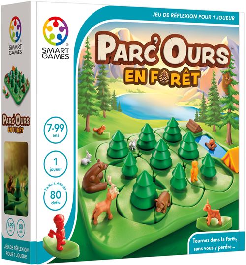 Casse-tête SmartGames Parc'Ours en forêt