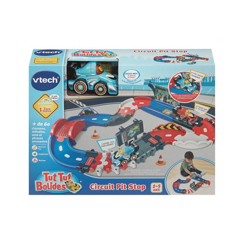 Jeu électronique Vtech Tut Tut Bolides Circuit Pit Stop