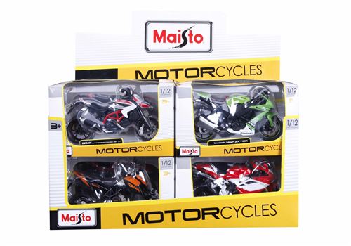 Voiture Maisto 1/12 Moto Special Edition Modèle aléatoire