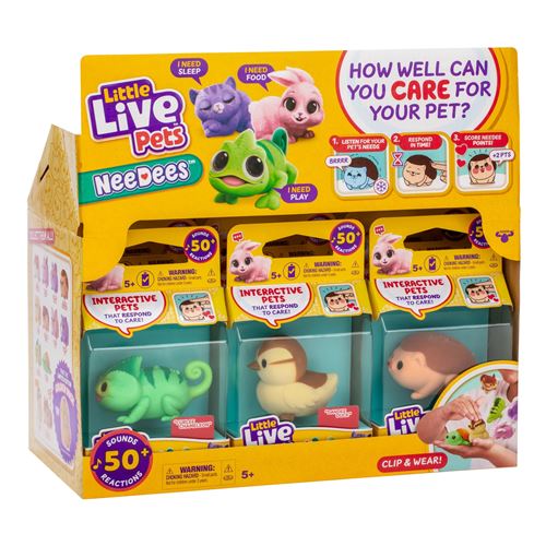 Peluche interactive Little Live Pets Needeeds Modèle aléatoire