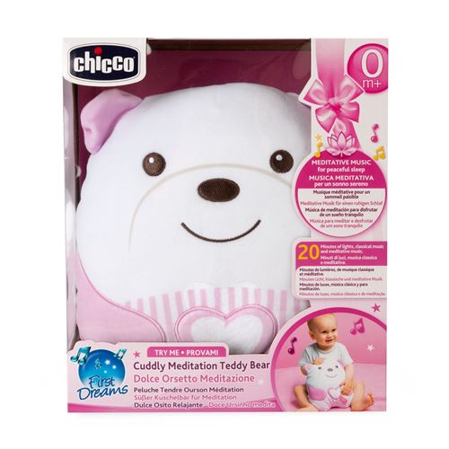 Peluche Chicco Tendre Ourson rose