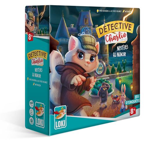 Jeu d'enquête Loki Détective Charlie Mystères au Manoir
