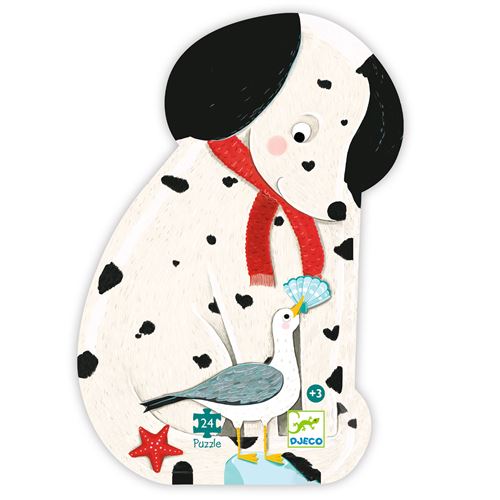 Puzzle Djeco Ollie, le dalmatien 24 pièces