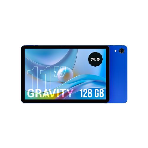 Tablette Tactile SPC Gravity 11" 128 Go Bleu métal