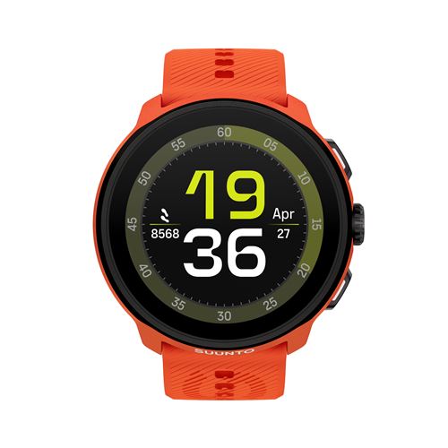 Montre connectée Suunto Run Orange corail