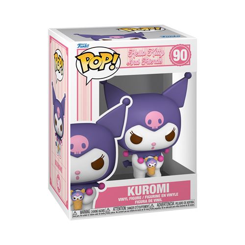 Figurine Funko Pop Sanrio Hello Kitty and Friends Kuromi with Ice Cream