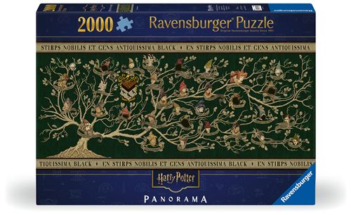 Puzzle 2000 pièces Ravensburger Harry Potter L'arbre généalogique