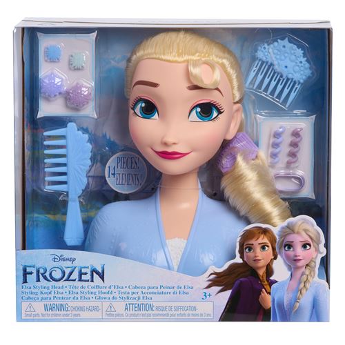 Poupée Disney La Reine des Neiges Elsa Tête à coiffer