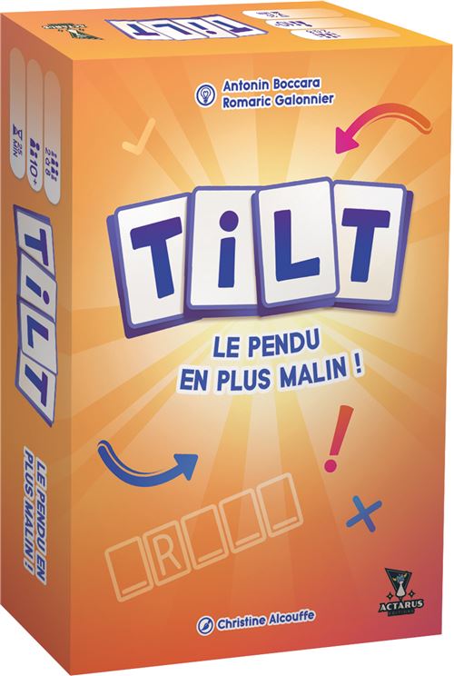 Jeu d'ambiance Asmodee Tilt