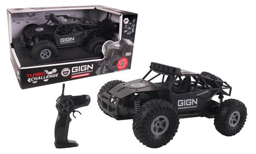 Voiture radiocommandée Turbo Challenge IRON GIGN 27 cm Noir