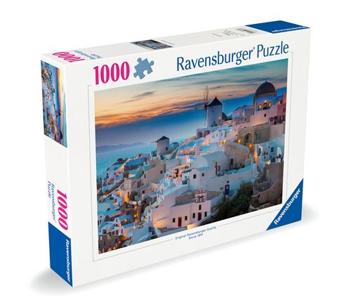 Puzzle 1000 pièces Ravensburger Santorin