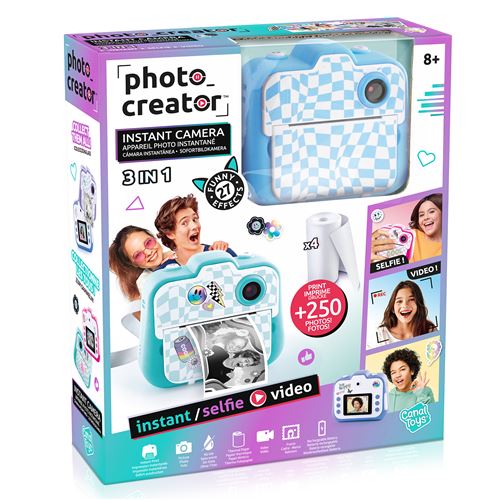 Appareil photo instantané enfant Canal Toys Turquoise