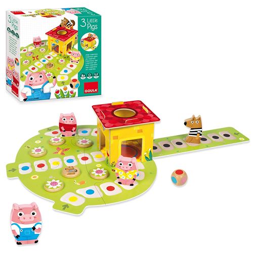 Jeu éducatif Goula Les 3 petits cochons