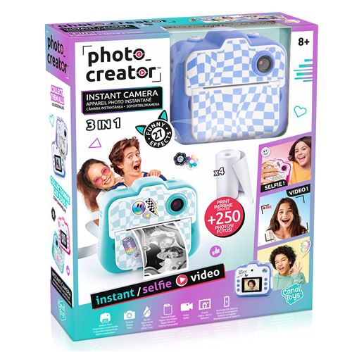Appareil photo instantané enfant Canal Toys Bleu