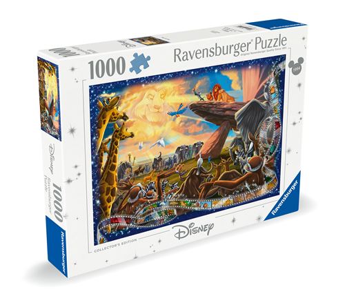 Puzzle 1000 pièces Nathan Le Roi Lion Collection Disney