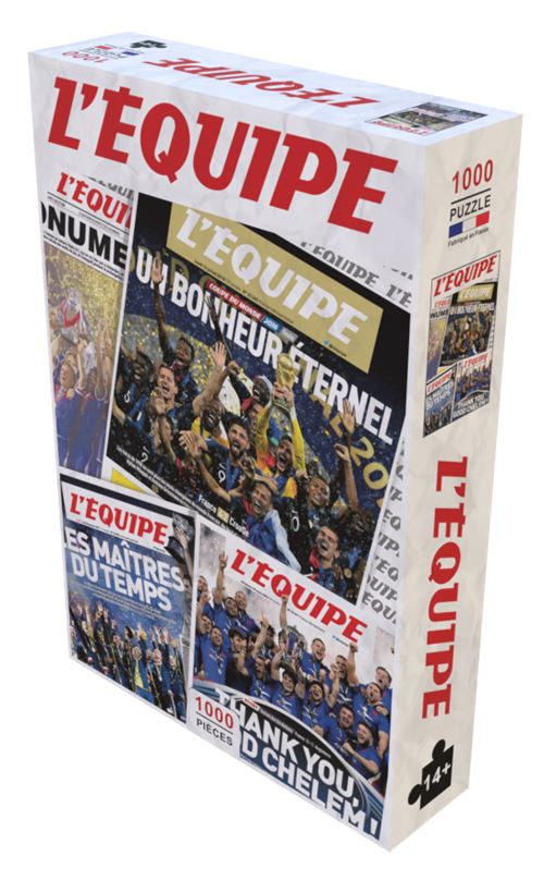 Puzzle 1000 pièces L'Equipe Exploits Footbal