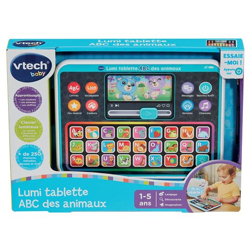 Tablette educative Vtech Lumi ABC des animaux