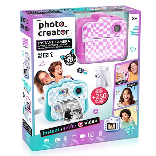 Appareil photo instantané enfant Canal Toys Rose