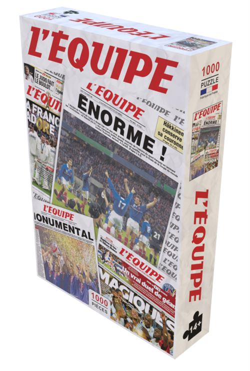Puzzle 1000 pièces L'Equipe Exploits Rugby