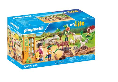 Playmobil My Life 72007 Découverte des animaux à la ferme