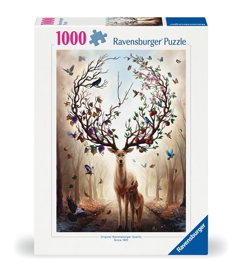 Puzzle 1000 pièces Ravensburger Cerf fantastique