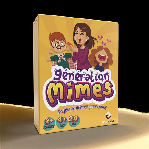 Jeu d'ambiance Gigamic Géneration Mimes