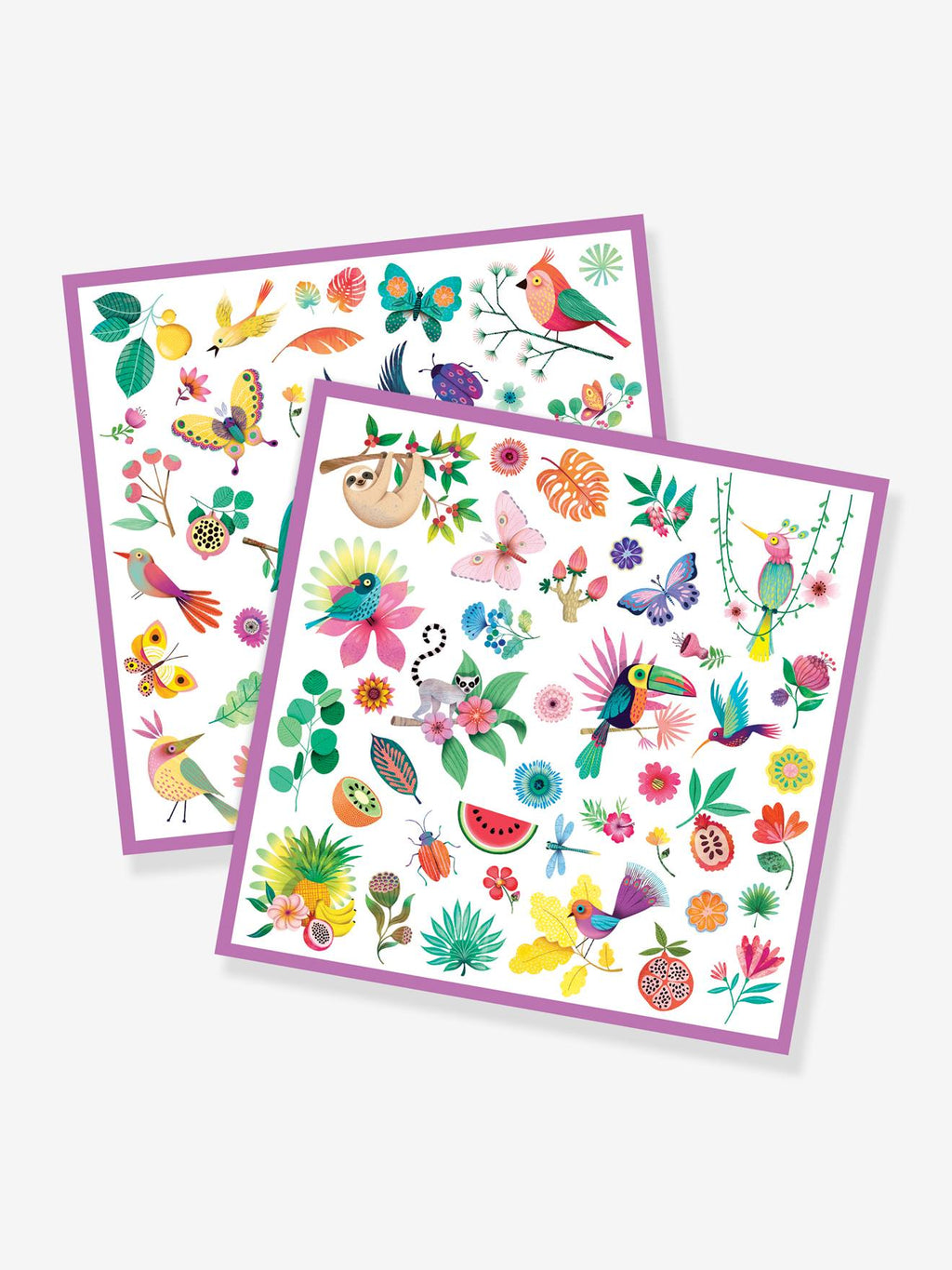 160 stickers paradise rose
