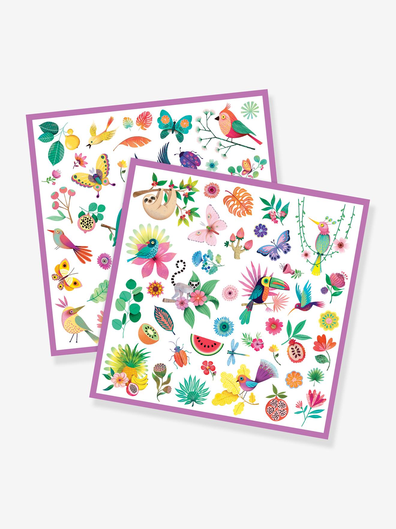 160 stickers paradise rose