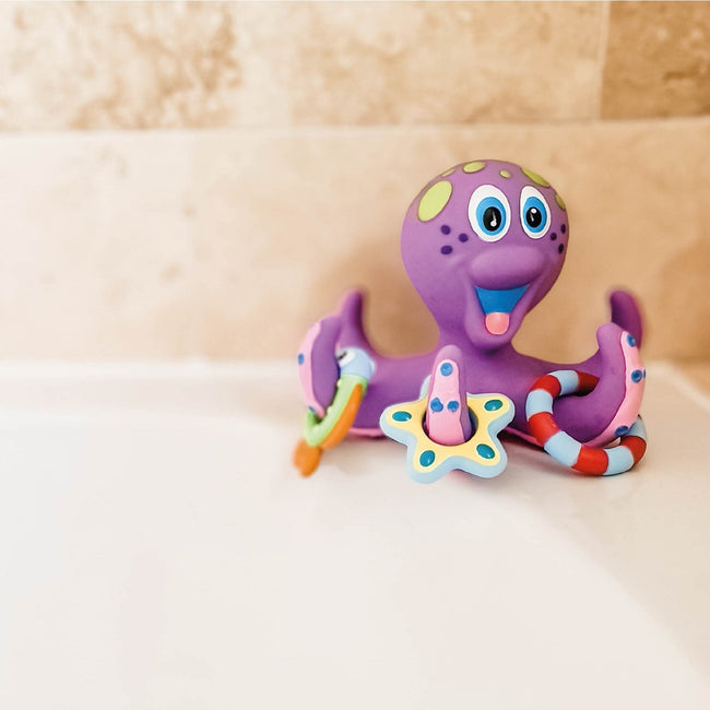 Pieuvre interactive flottante avec anneaux de bain - Nuby