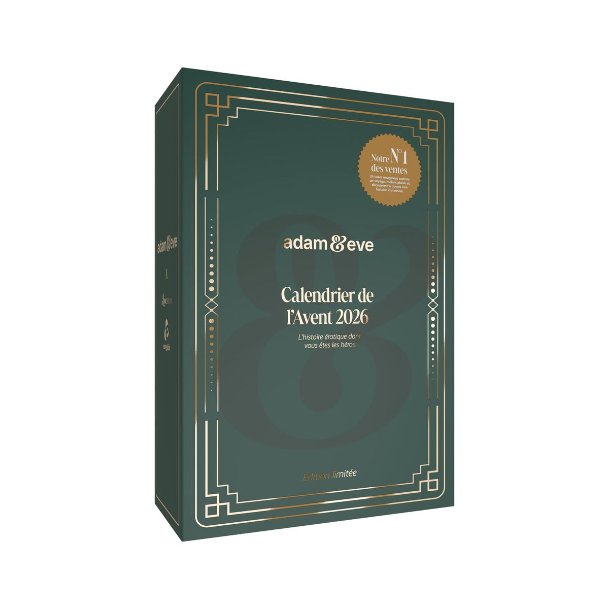 Calendrier de l'Avent Adam & Eve 2026 – 24 surprises – coffret