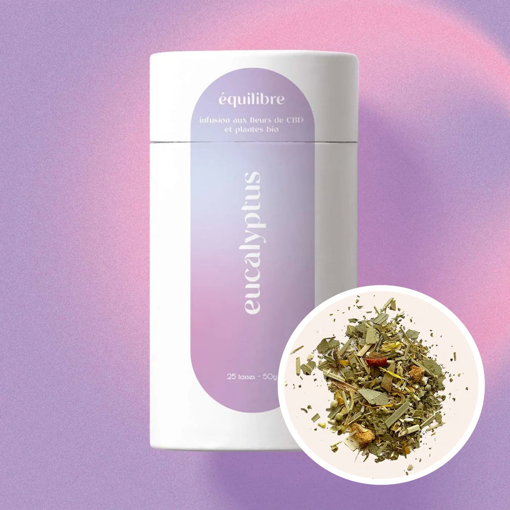 Infusion détente au CBD & Eucalyptus - Equilibre CBD