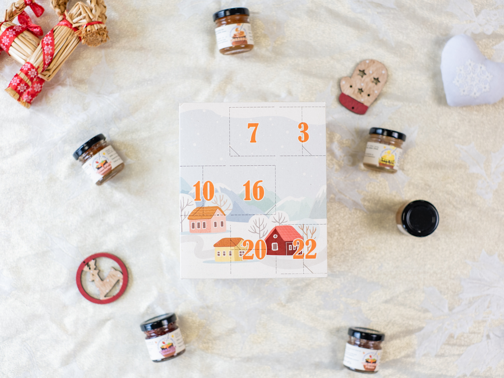 Calendrier de l'Avent Les Gourmandises de Breizh 2026 - 24 confitures et caramels
