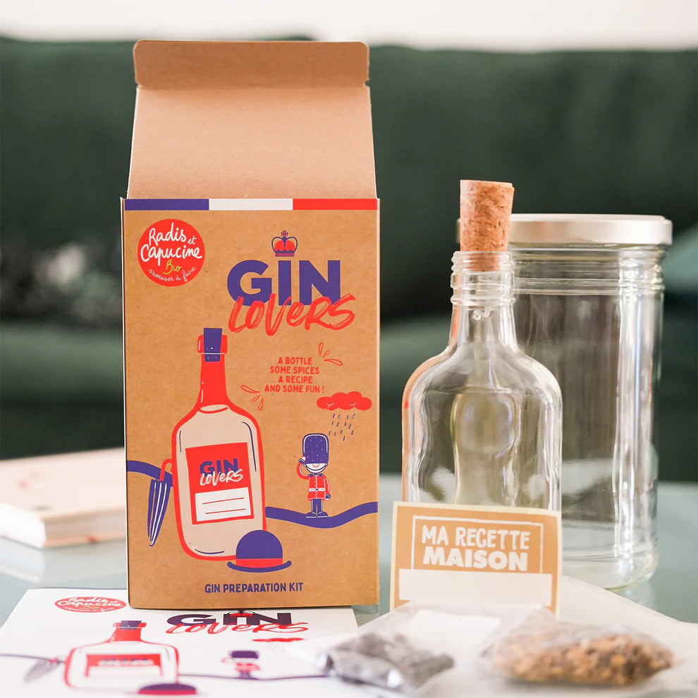 Kit DIY pour faire son Gin - Fabriqué en France
