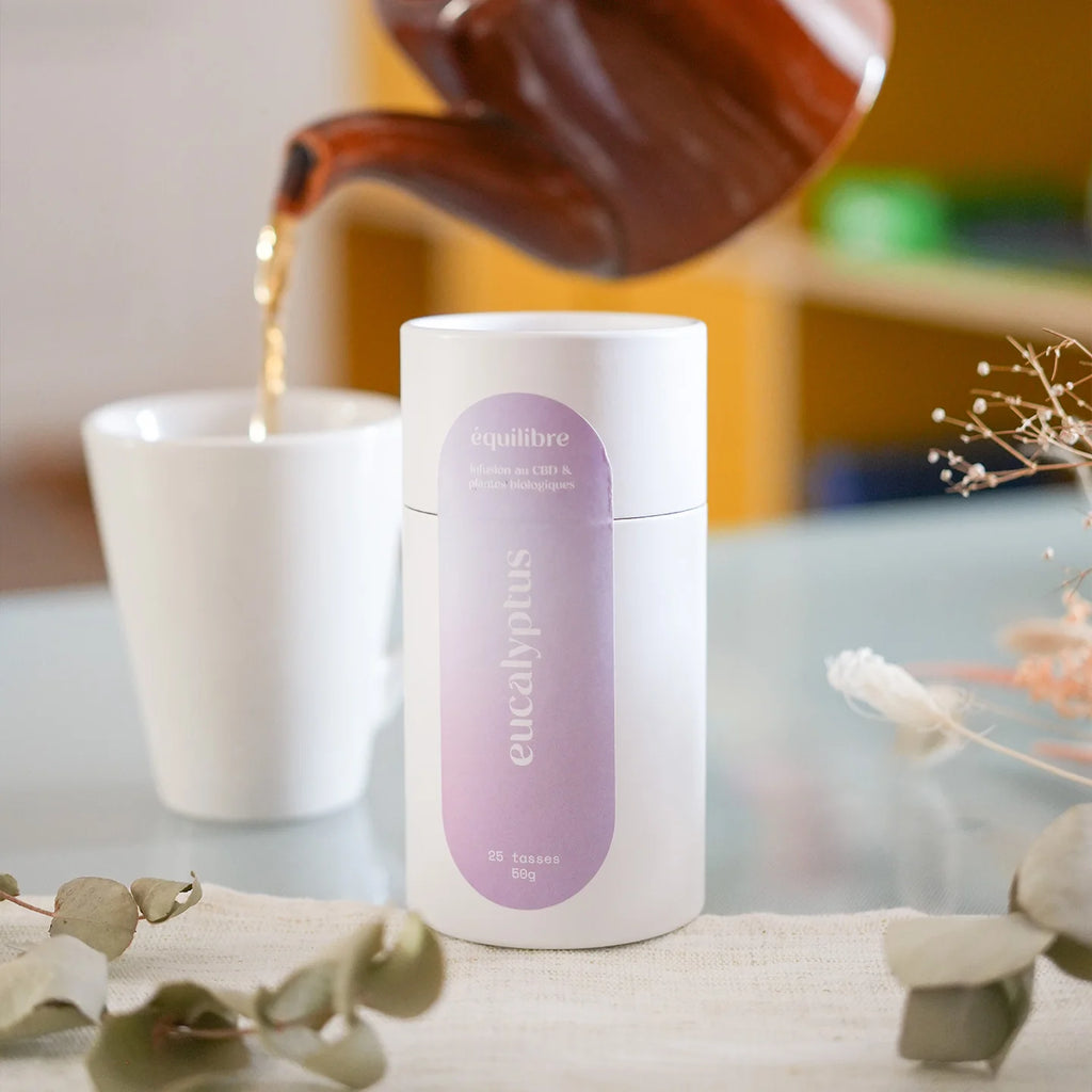Infusion détente au CBD & Eucalyptus - Equilibre CBD