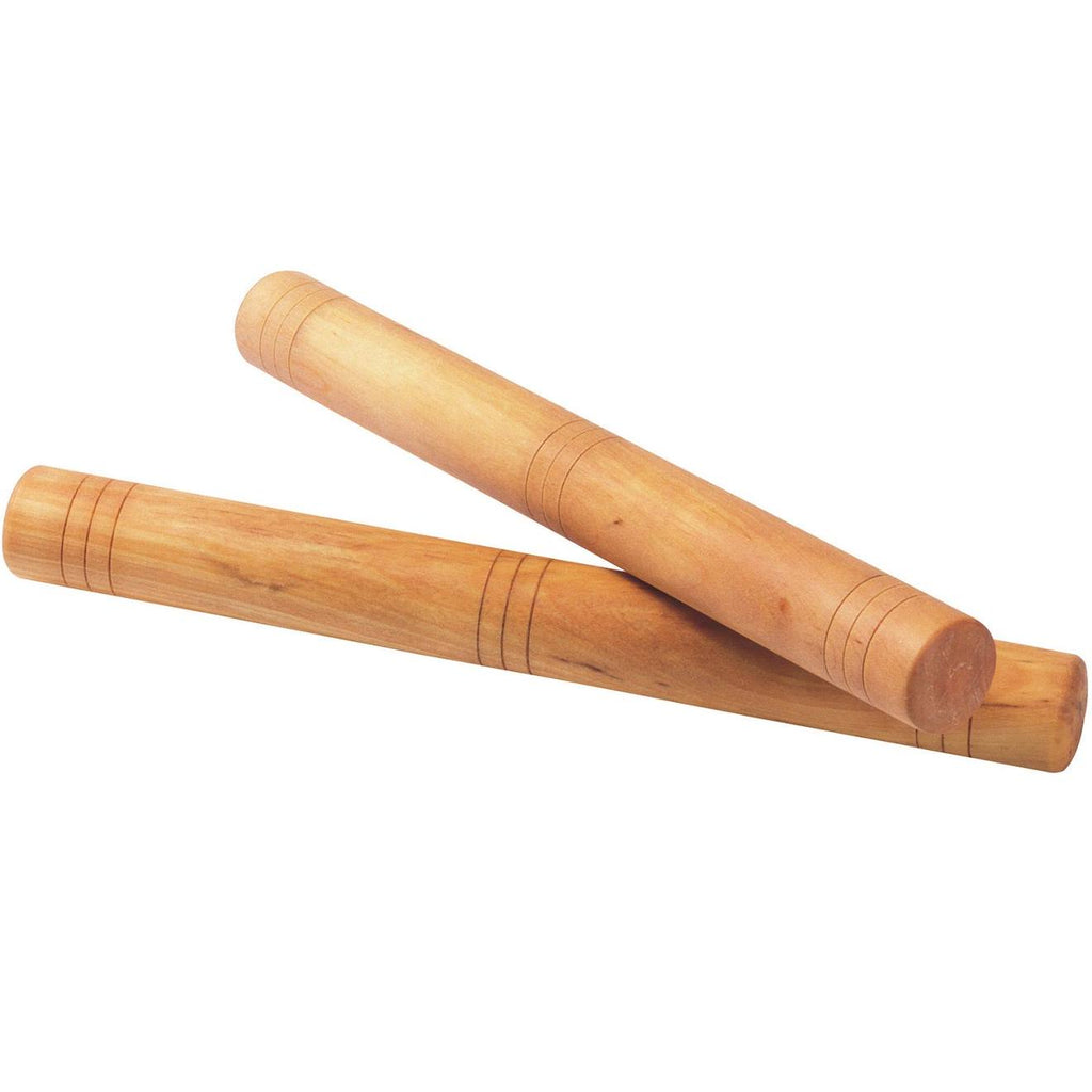 2 bâtons de percussion beige