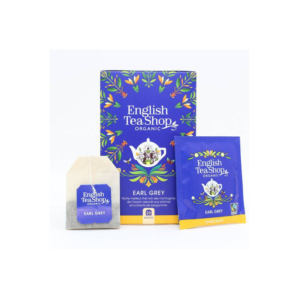 Boîte 20 Sachets Thé - Earl Grey - Ustensiles de Cuisine