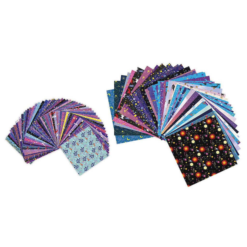 200 origamis constellations bleu