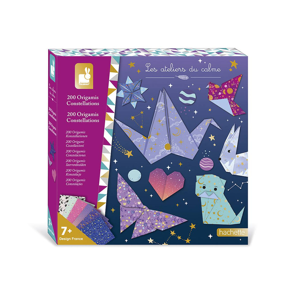 200 origamis constellations bleu