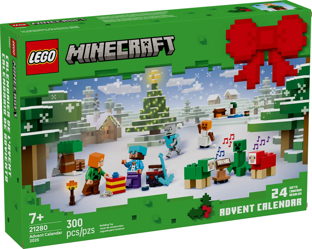 Calendrier de l'Avent Minecraft LEGO 2025