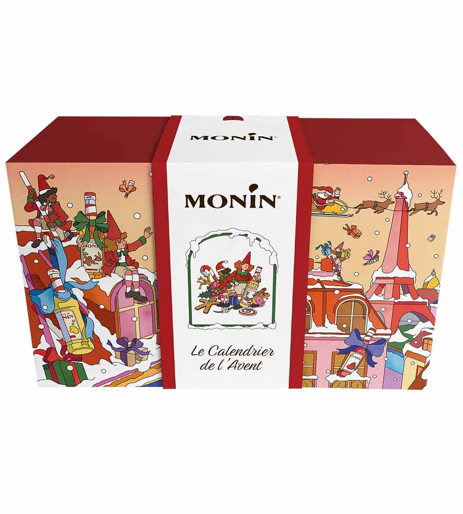 Calendrier de l'Avent Monin 2026 24 mini-sirops