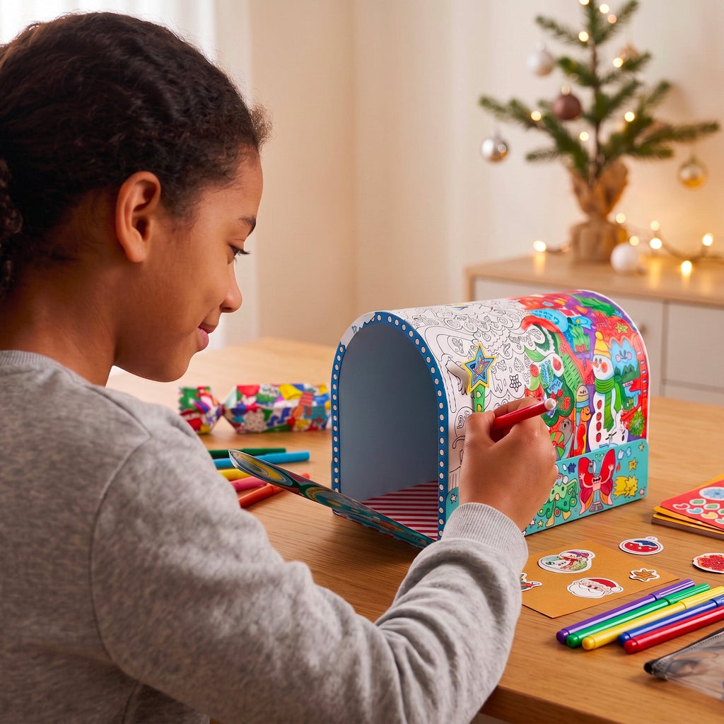 Décorations de Noël à colorier et personnaliser, Pandacraft 8-12 ans