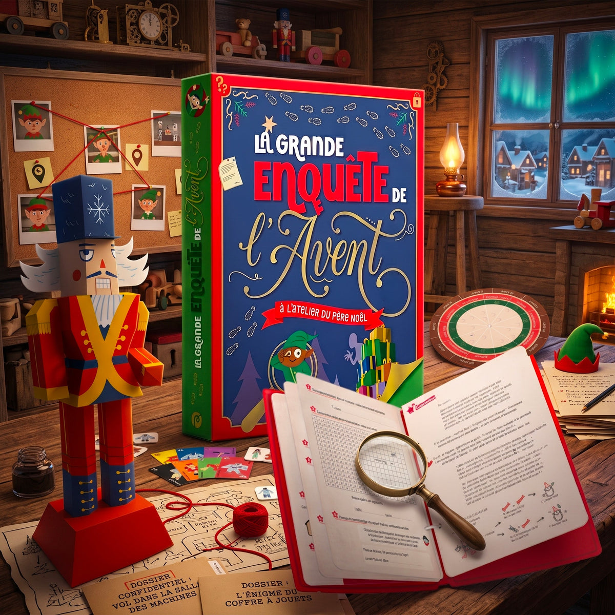 Calendrier de l'Avent Pandacraft 2026 La Grande Enquête de l'Avent 8-12 ans
