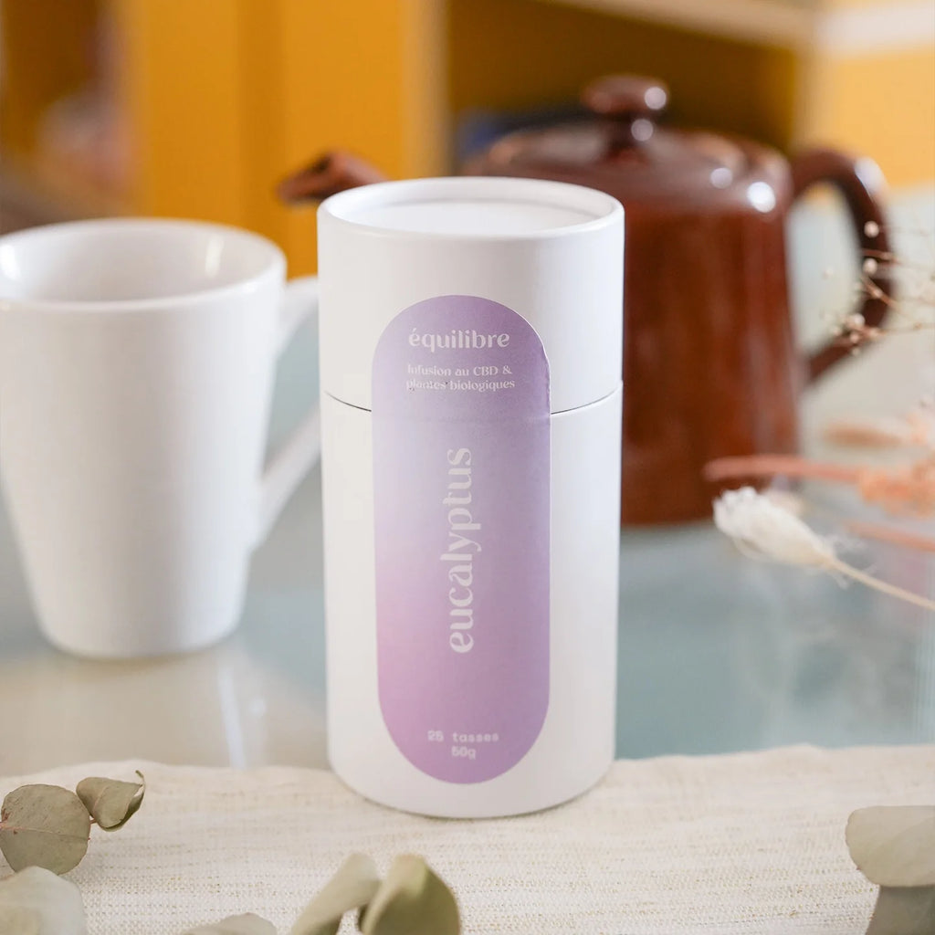 Infusion détente au CBD & Eucalyptus - Equilibre CBD