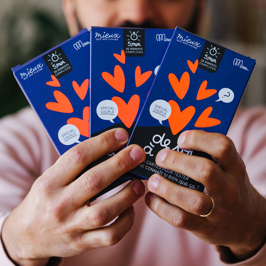 Jeu de cartes romantique idéal pour la Saint-Valentin