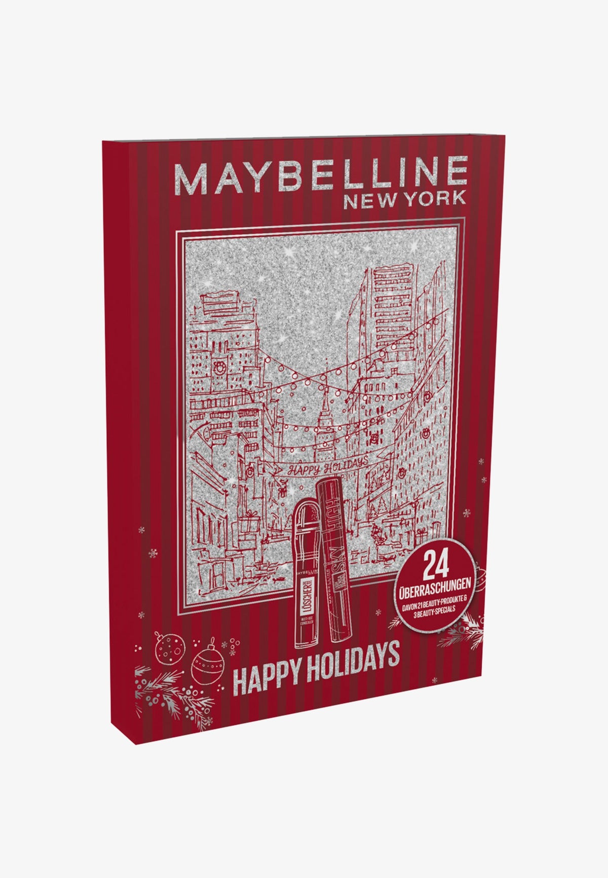 Calendrier de l'Avent Maybelline New York 24 portes 2026