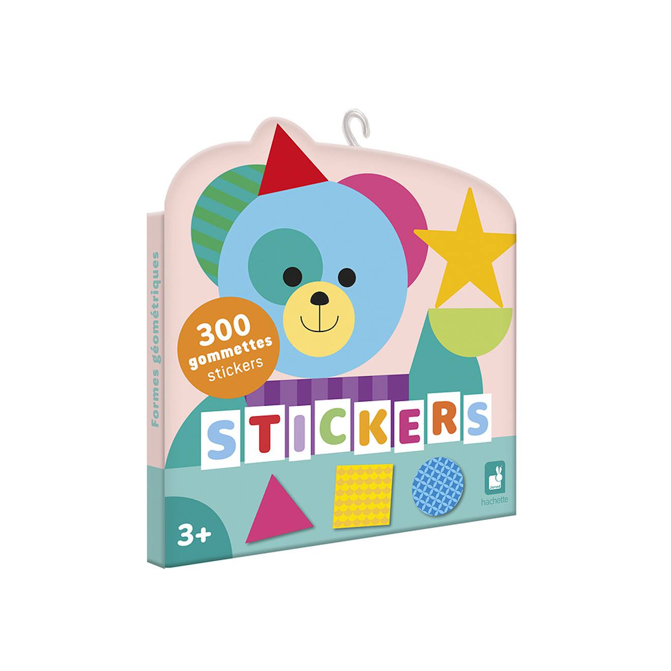 300 gommettes formes géométriques multicolore