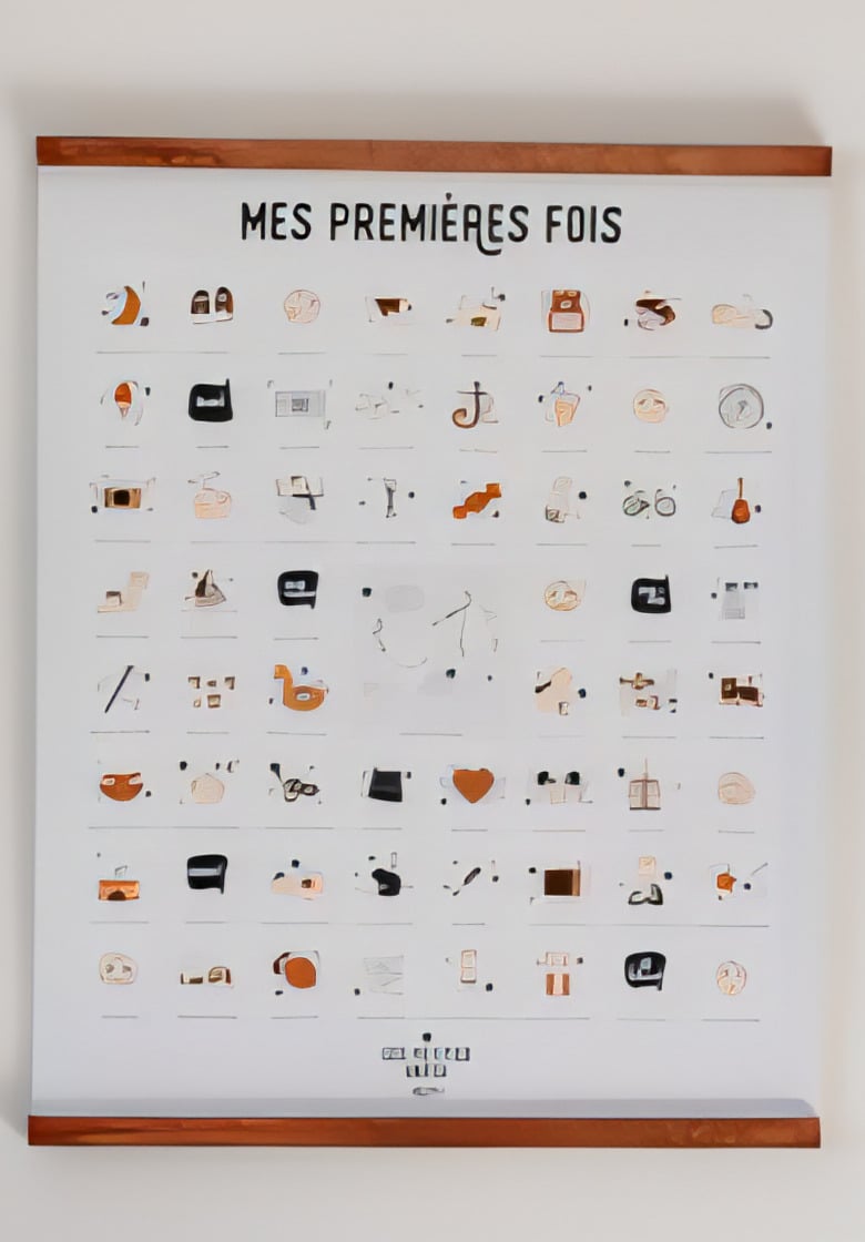 Affiche Mes Premières Fois à tamponner